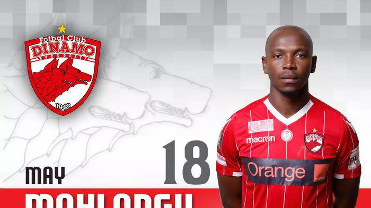 Dinamo l-a cedat pe sud-africanul Mahlangu la Ludogoreţ Razgrad