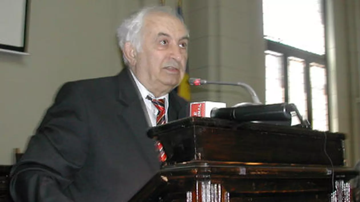 Academicianul Marius Sala a murit. Marius Sala, la tribuna Academiei Române