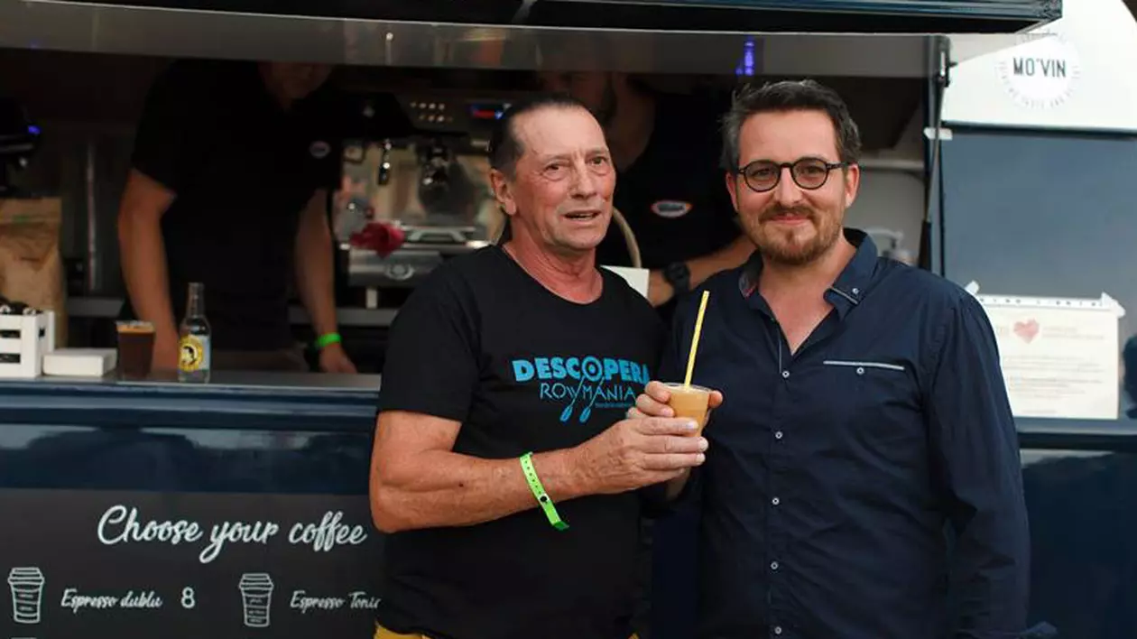 Ivan Patzaichin şi Emanuel Pârvu la cafea