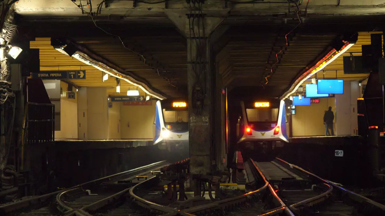 Un metrou a fost la un pas de a deraia în București, dezvăluie preşedintele Sindicatului Liber Metrou. Incidentul a fost scos la iveală abia azi