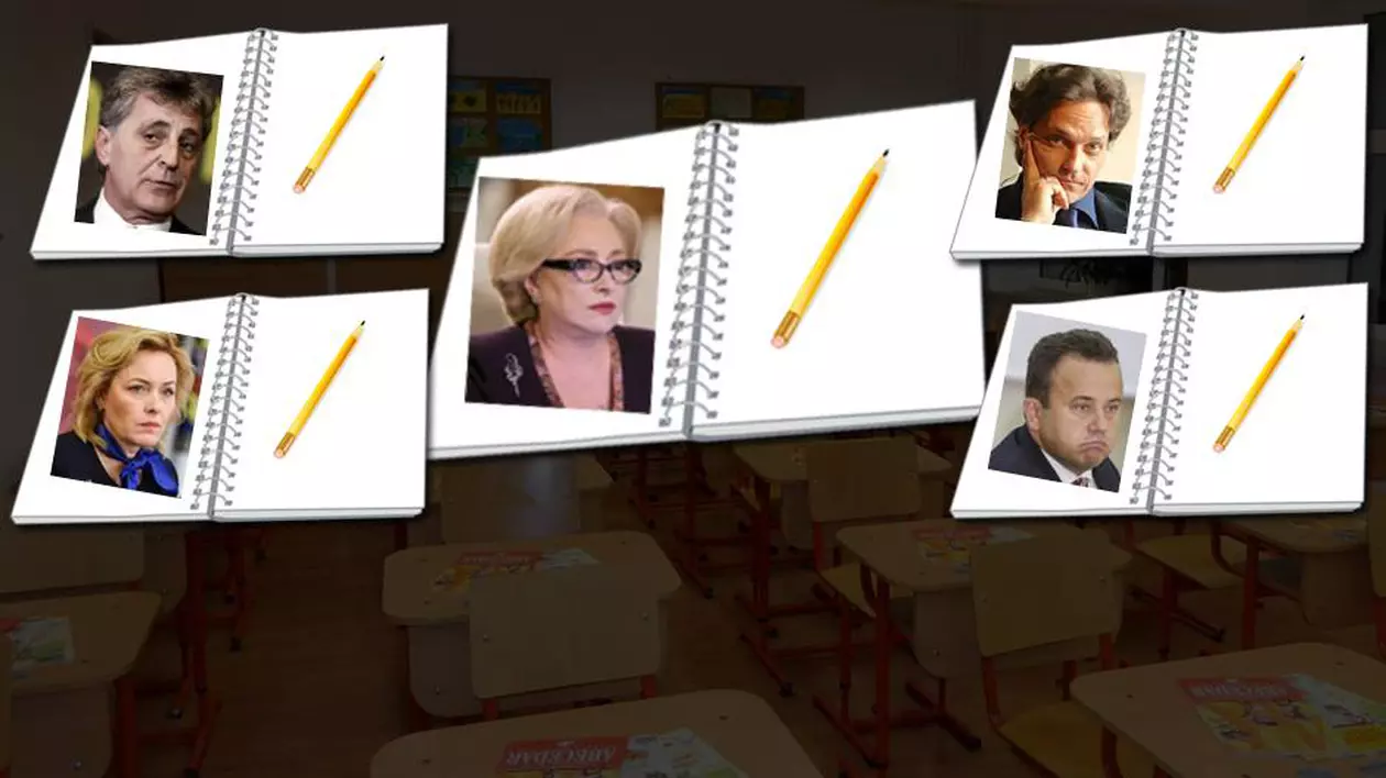 Politicieni corijenți! Sunt premieri, miniștri, parlamentari, dar ar trebui să se întoarcă pe băncile școlii