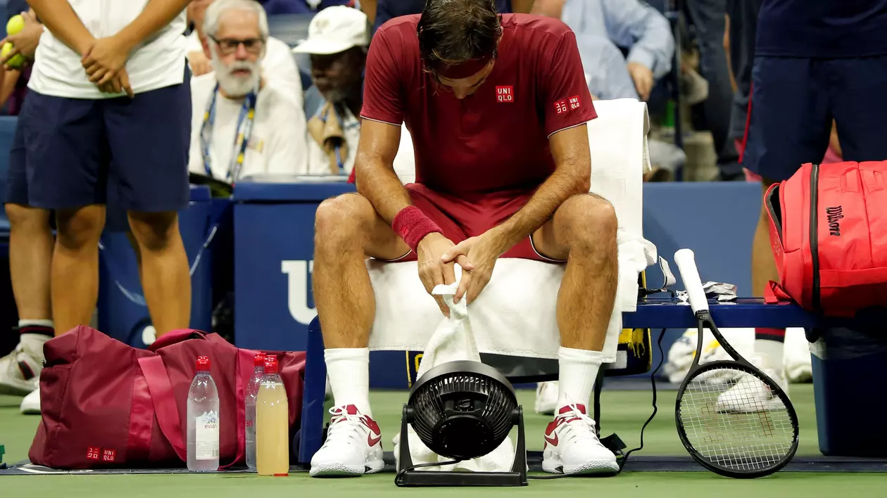 Roger Federer a avut cifre dezastruoase în meciul pierdut la US Open în fața lui John Millman