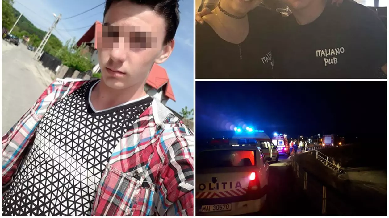 Un adolescent a murit înecat într-un lac din Curtea de Argeș. Echipj SMURD, pe malul unui lac. Colaj foto cu victima ți sora sa, dar și salvatorii care îl căutau în lac