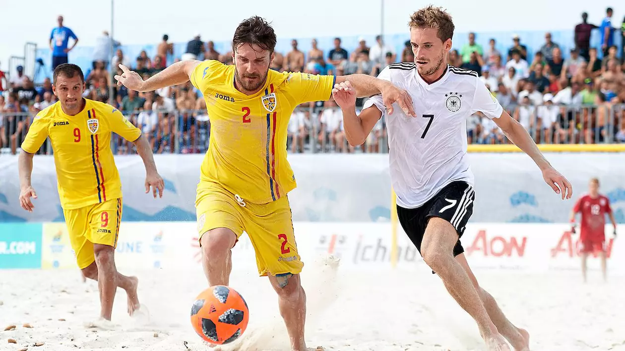România ratează promovarea în Divizia A din Liga Europeană de fotbal pe plajă, dar merge la Jocurile Europene 2019