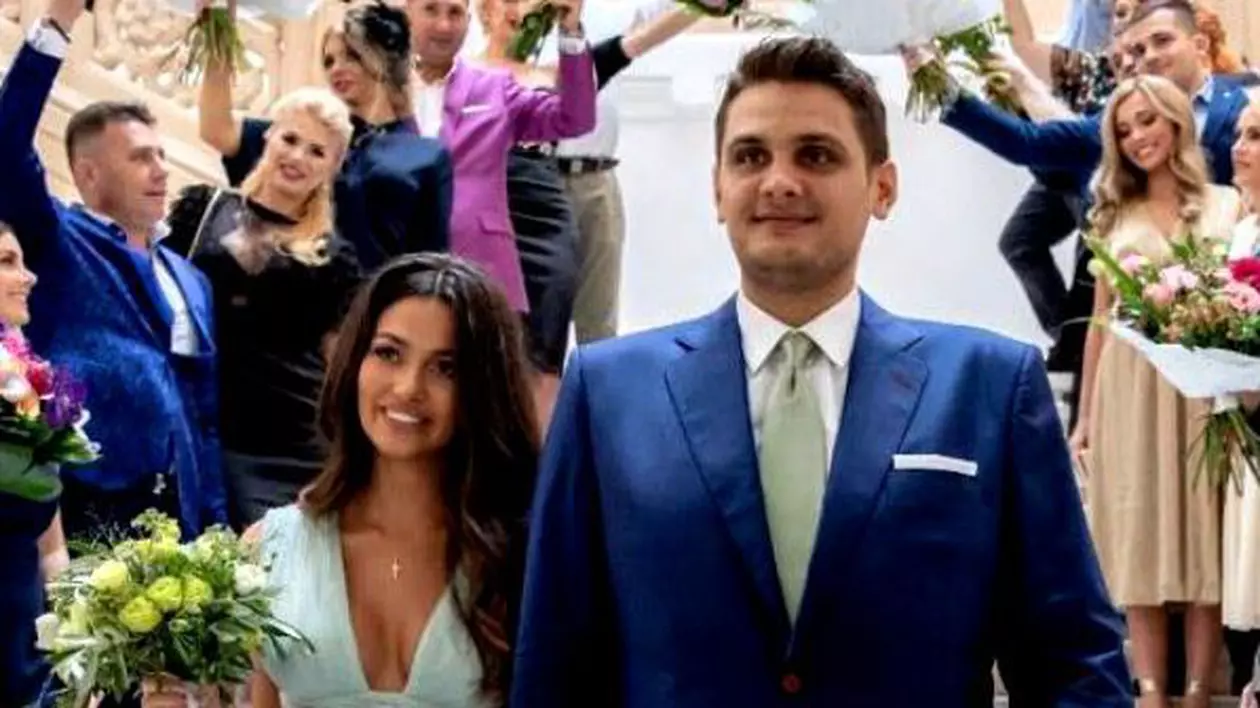 Fiul lui Liviu Dragnea şi soţia sa au fost agresaţi verbal. Fotografie de la nunta lui Valnetin Dragnea cu Gina Alexandra Tătulescu