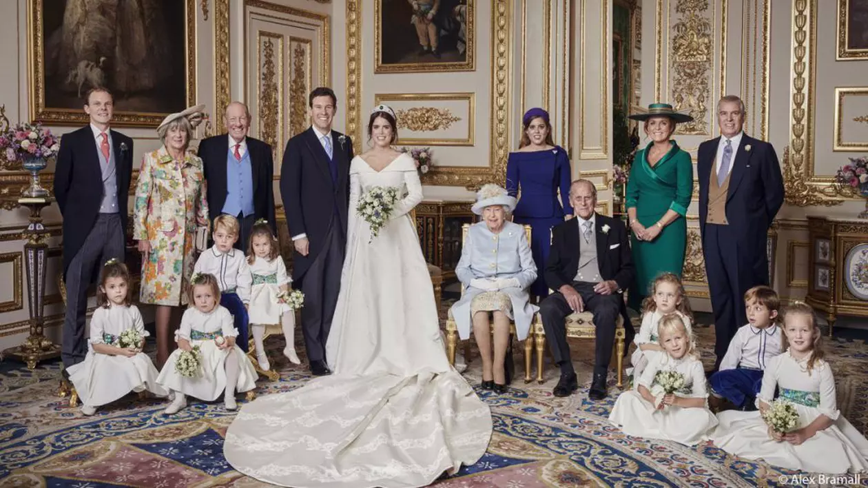 Primele fotografii oficiale cu Prințesa Eugenie și Jack Brooksbank
