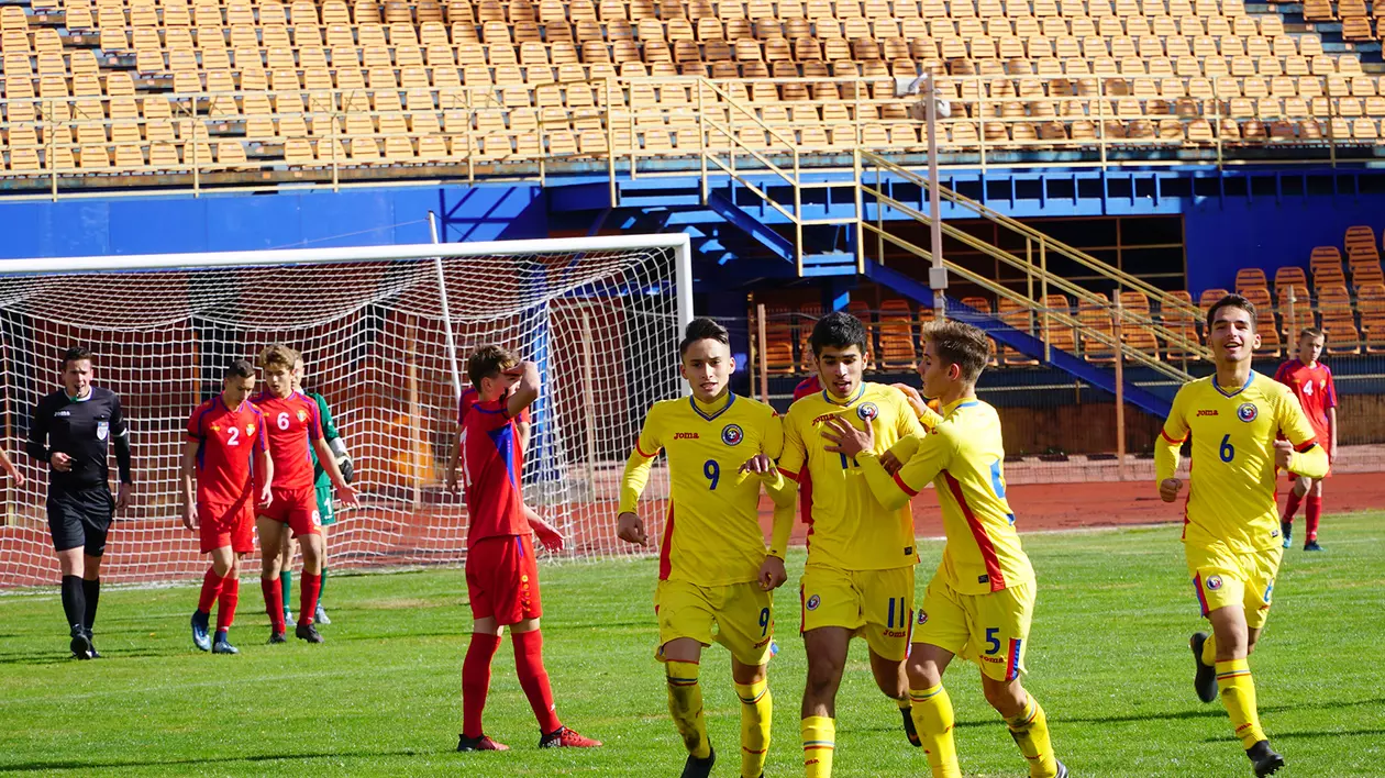 Fiul lui Arman Karamian a marcat primul gol pentru România U15