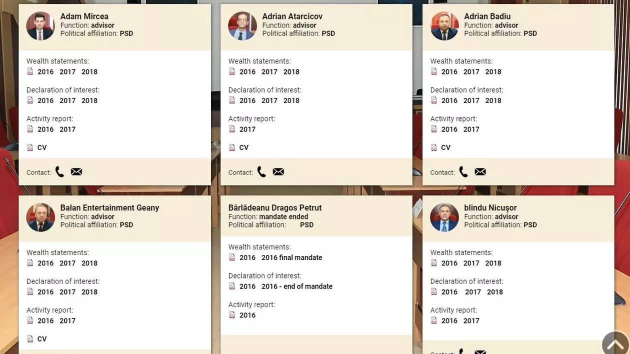 Greșelile amuzante de pe site-ul Consiliului Județean Vrancea