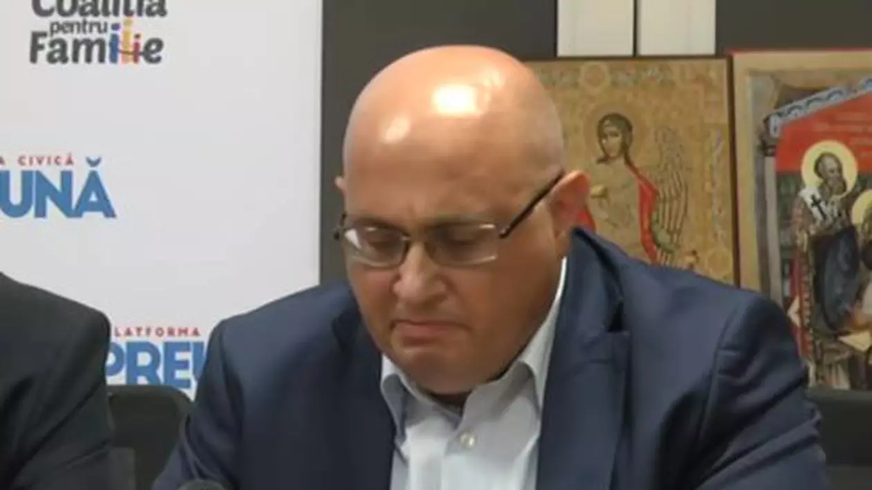 Un membru al Coaliției pentru Familie a plâns
