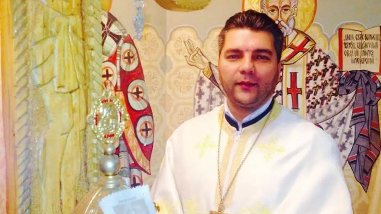 Un preot amenință că își dă foc la sfințirea Catedralei Neamului. Preotul George Ciulei