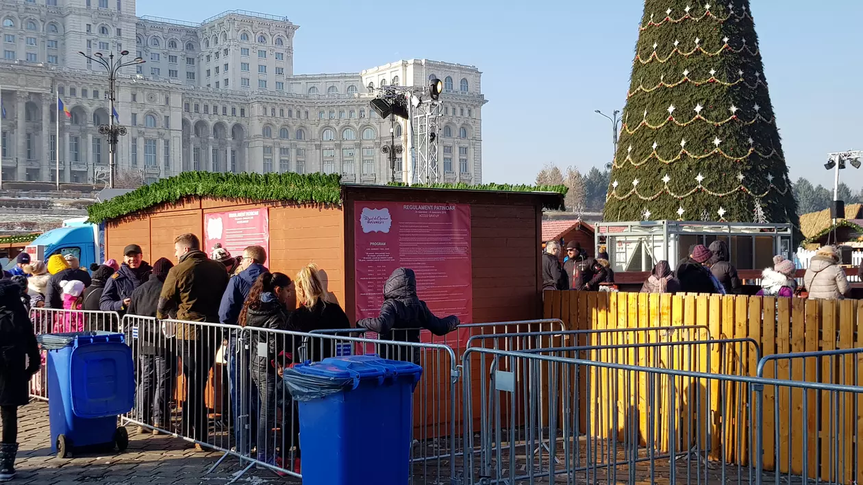 Măsuri antiteroriste la târgul de Crăciun din București