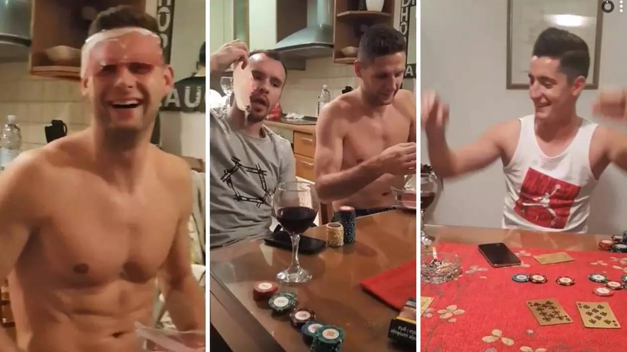 Steliano Filip a băut și a jucat poker înainte de derby-ul Croației. Scene incredibile cu fostul dinamovist. UPDATE. Fostul dinamovist va fi amendat cu 120.000 de euro