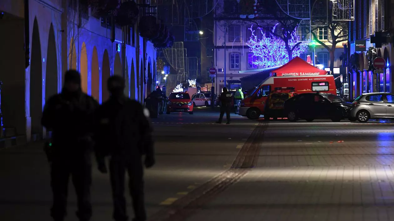 Filmul atentatului terorist de la Strasbourg