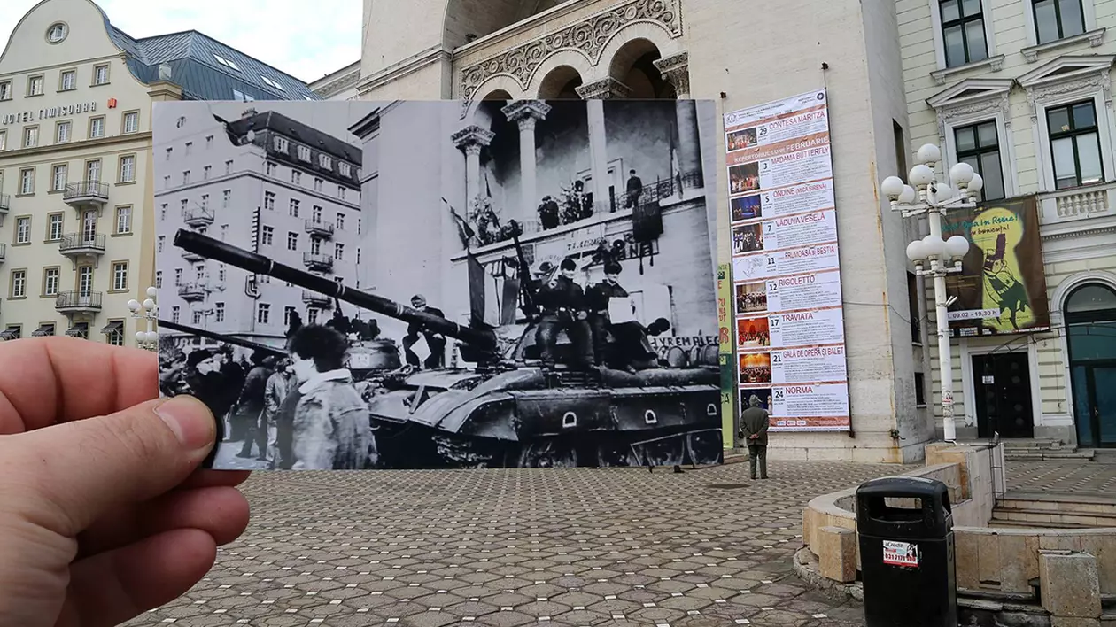 GALERIE FOTO/ Timişoara, la 29 de ani după Revoluţie. Cum arată azi locurile unde, în 1989, s-a murit pentru libertate