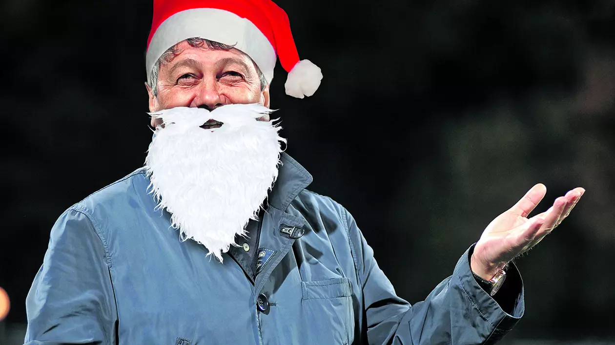 EXCLUSIV/ „A fost șocul vieții când am aflat cine e Moș Crăciun!”. Răzvan Lucescu ne-a dezvăluit cum a descoperit, când era în clasa a III-a, că Mircea Lucescu, tatăl lui, este cel responsabil pentru cadourile de sub brad