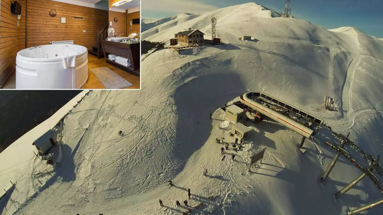FOTO/ Ce înseamnă vacanță de lux pe Valea Prahovei: valet personal, elicopter sau limuzină, SPA și șampanie de fiţe