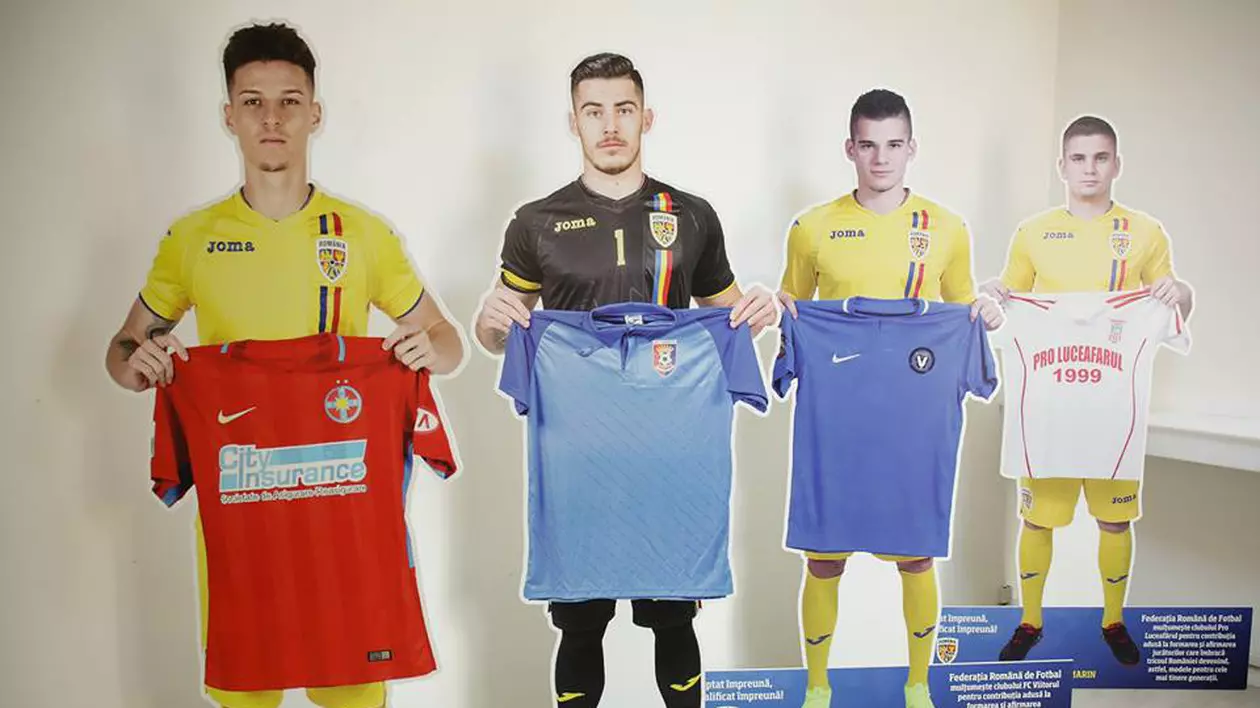 Recunoștință de carton. FRF a trimis cluburilor machete cu fotbaliștii deveniți internaționali. Reacții | GALERIE FOTO&VIDEO