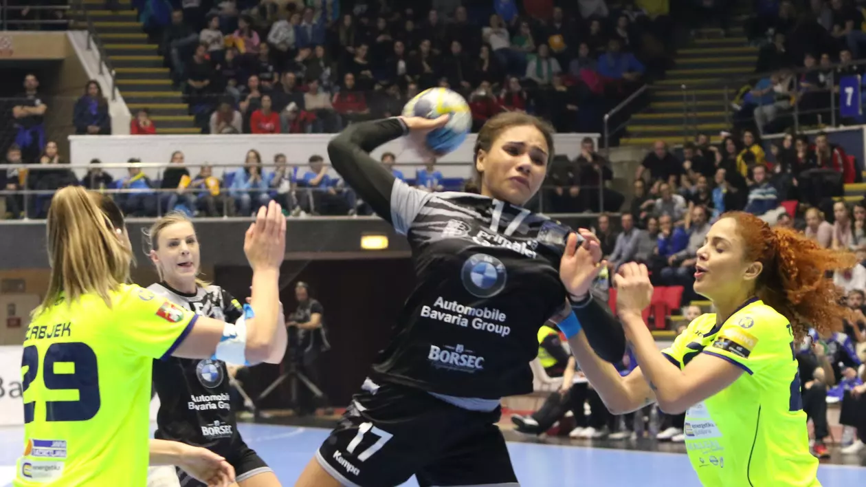 CSM București - Krim Ljubljana, în grupele principale ale Ligii Campionilor