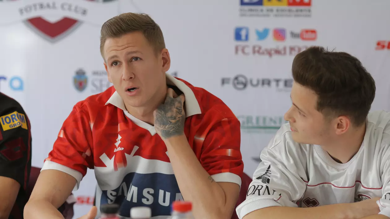 Cum se apără clubul Rapid în cazul fotbalistului Cătălin Hlistei, depistat pozitiv cu betametazonă