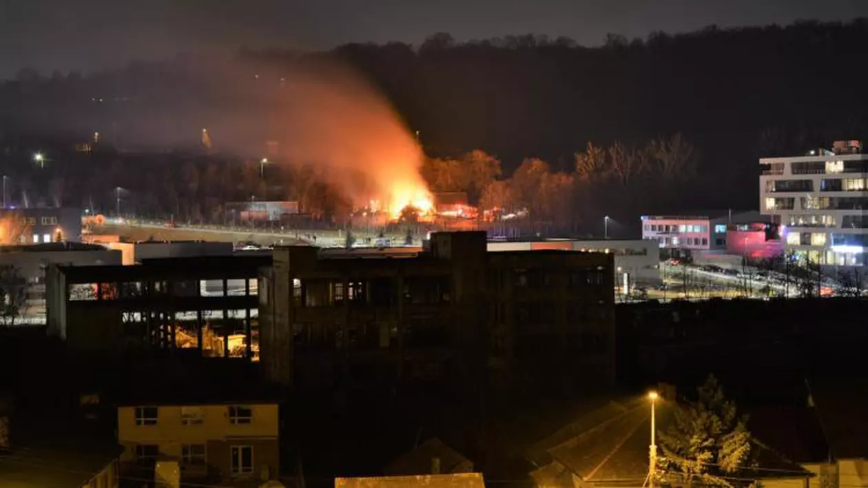 Incendiu la o grădiniță din Cluj