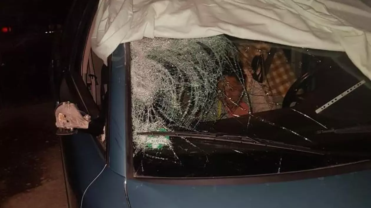 Un șofer băut din Olt a lovit doi pietoni
