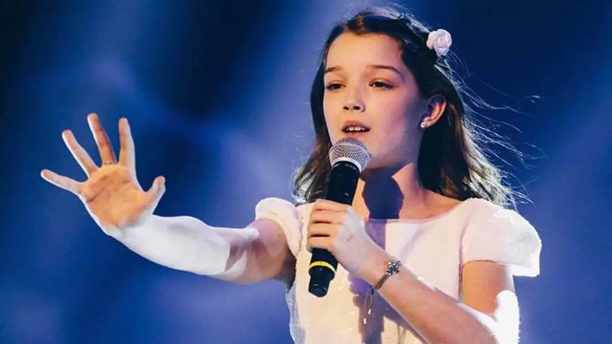 Eva Jumătate, moment emoționant în marea finală de la Suedezii au talent