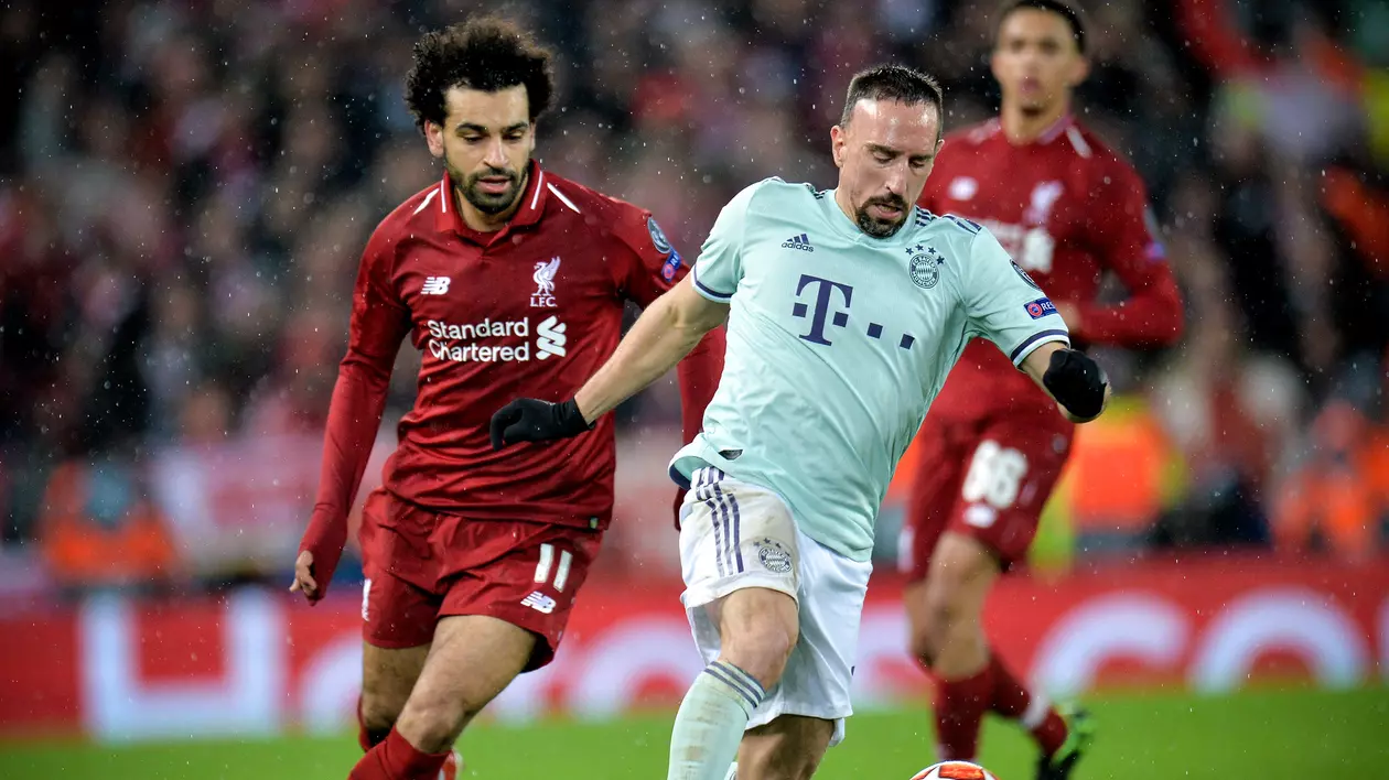 Duel Mohamed Salah - Franck Ribery.