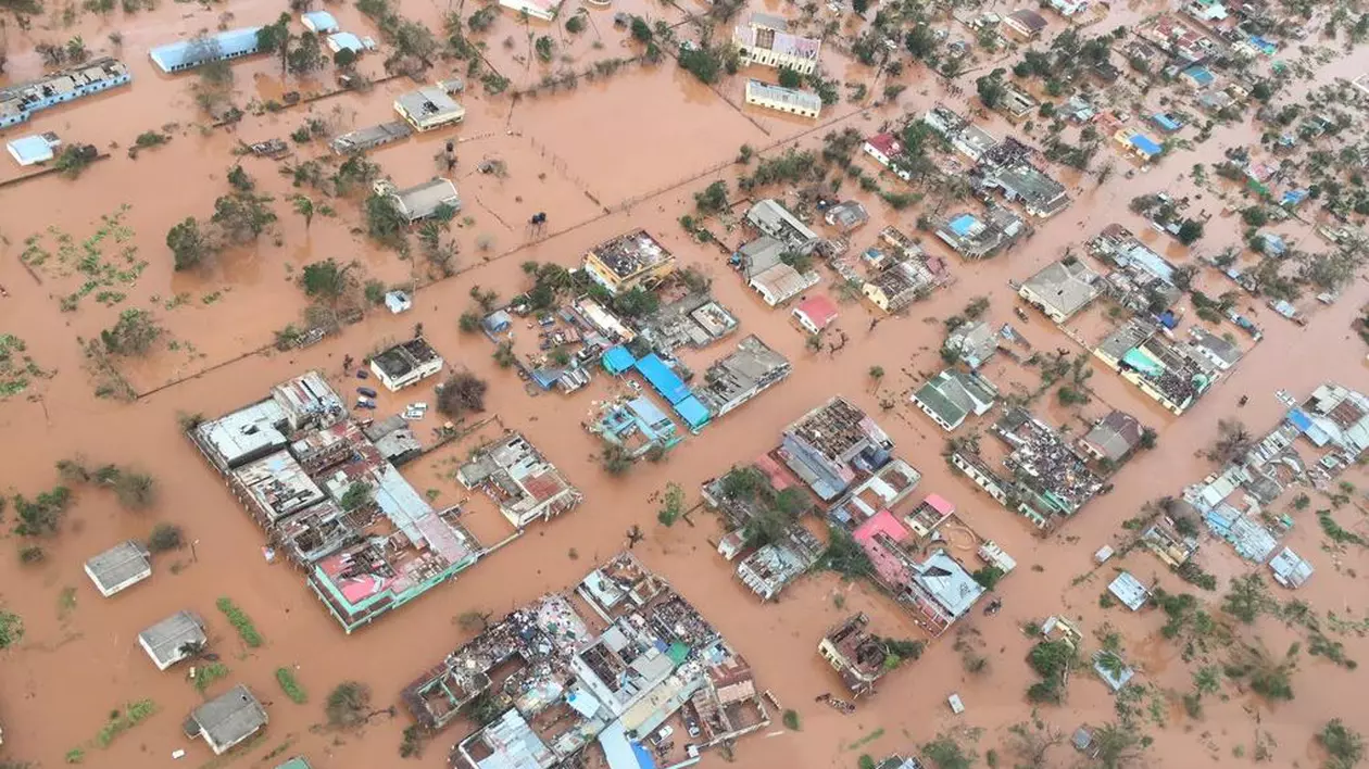 Mozambic, devastat de ciclonul Idai.