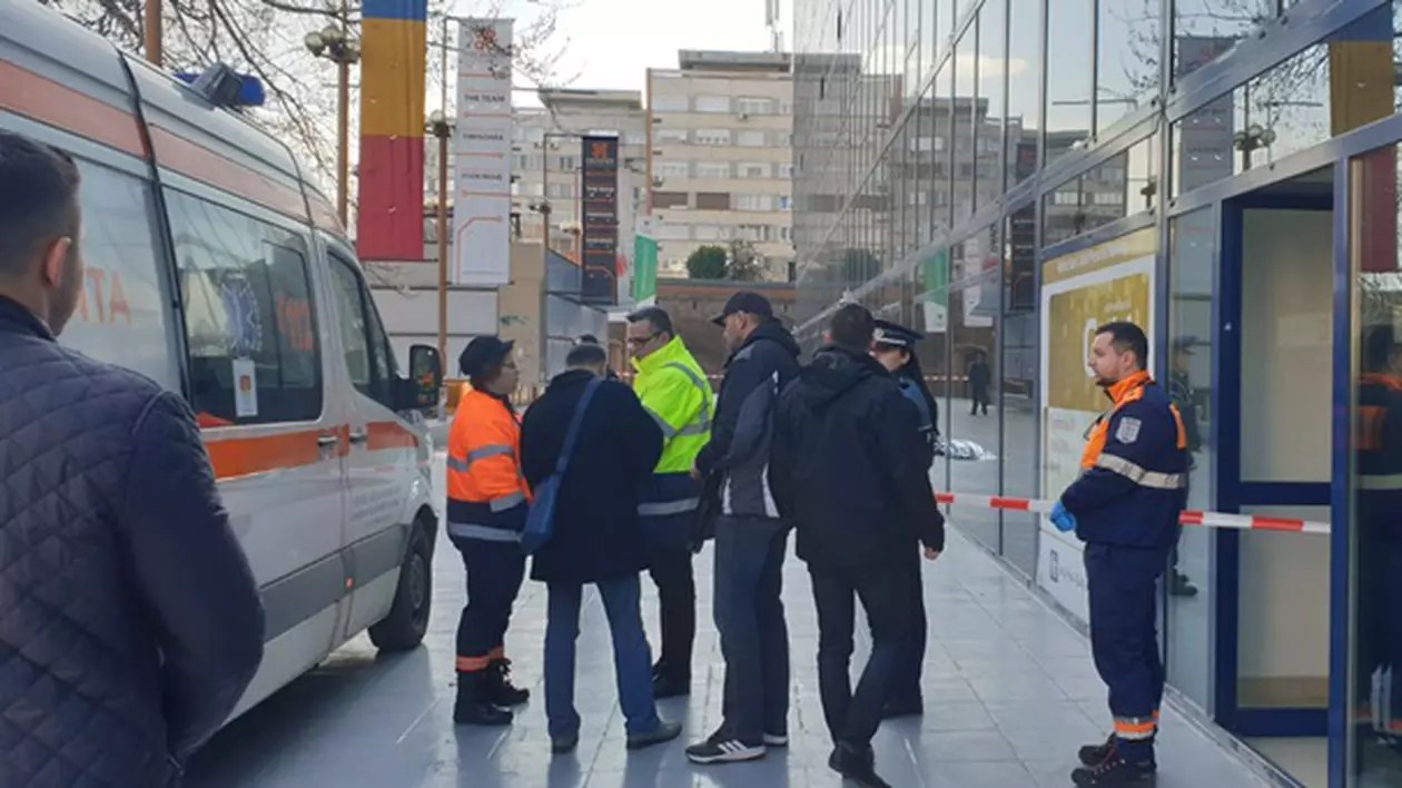 Un procuror DNA, mort, după ce s-a prăbușit de la etajul 6 din sediul Direcției Naționale Anticoruptie din Timișoara