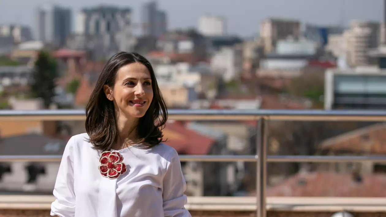 Andreea Răducan rămâne optimistă în privința viitorului gimnasticii românești. FOTO: Vlad Chirea