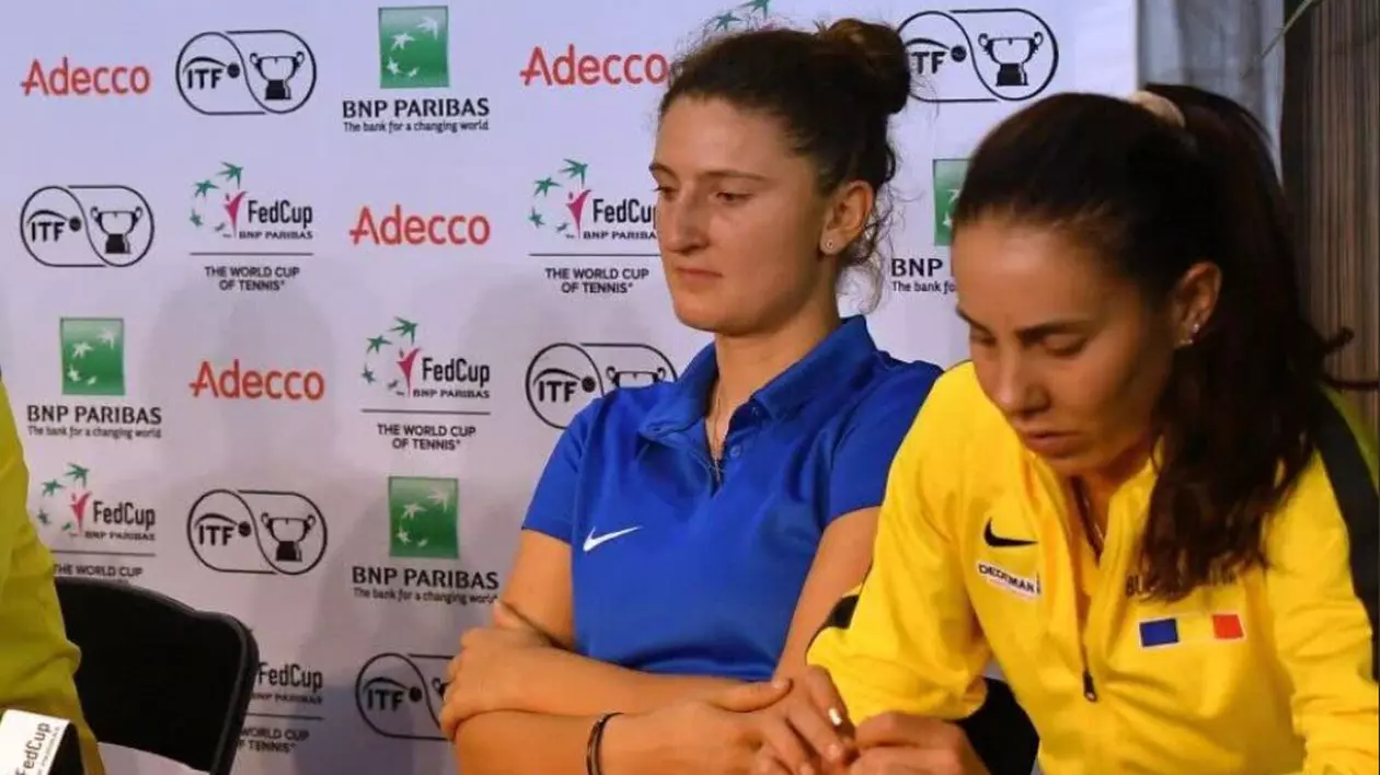 VIDEO | Româncele au plâns după semifinala cu Franța din Fed Cup: ”Îi mulțumim Simonei pentru dăruire”