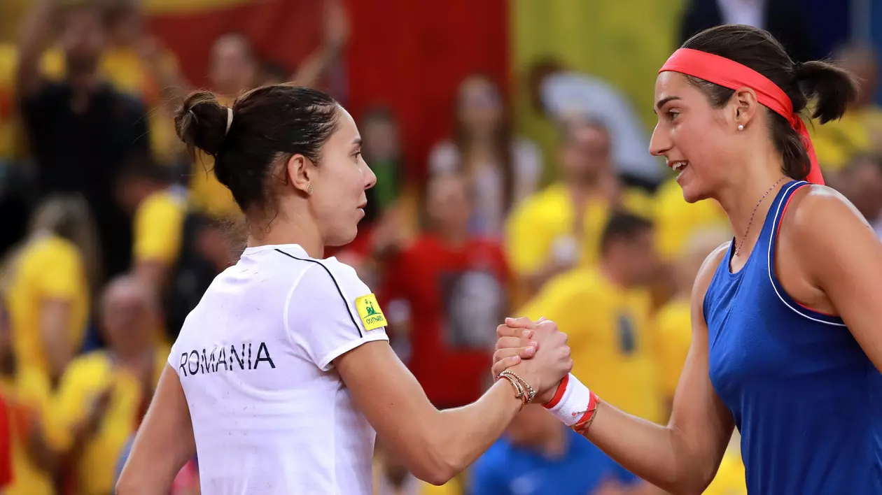Mihaela Buzărnescu, fără speranță cu Caroline Garcia. Franța a egalat România