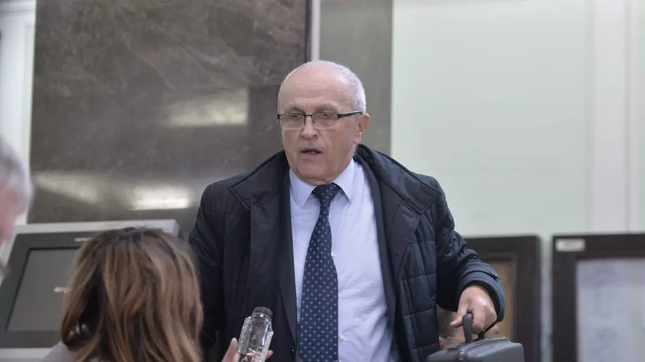 Fost președinte al Consiliului Județean Prahova, Mircea Cosma, la sediul Înaltei Curți de Casație si Justiție