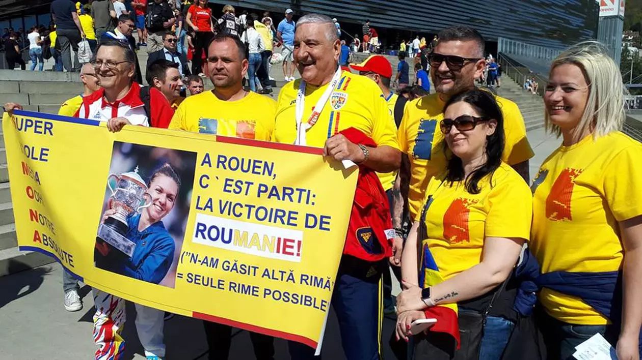 VIDEO | Rică Răducanu a fost în galeria fanilor români de la Rouen: ”N-avem marfă!”