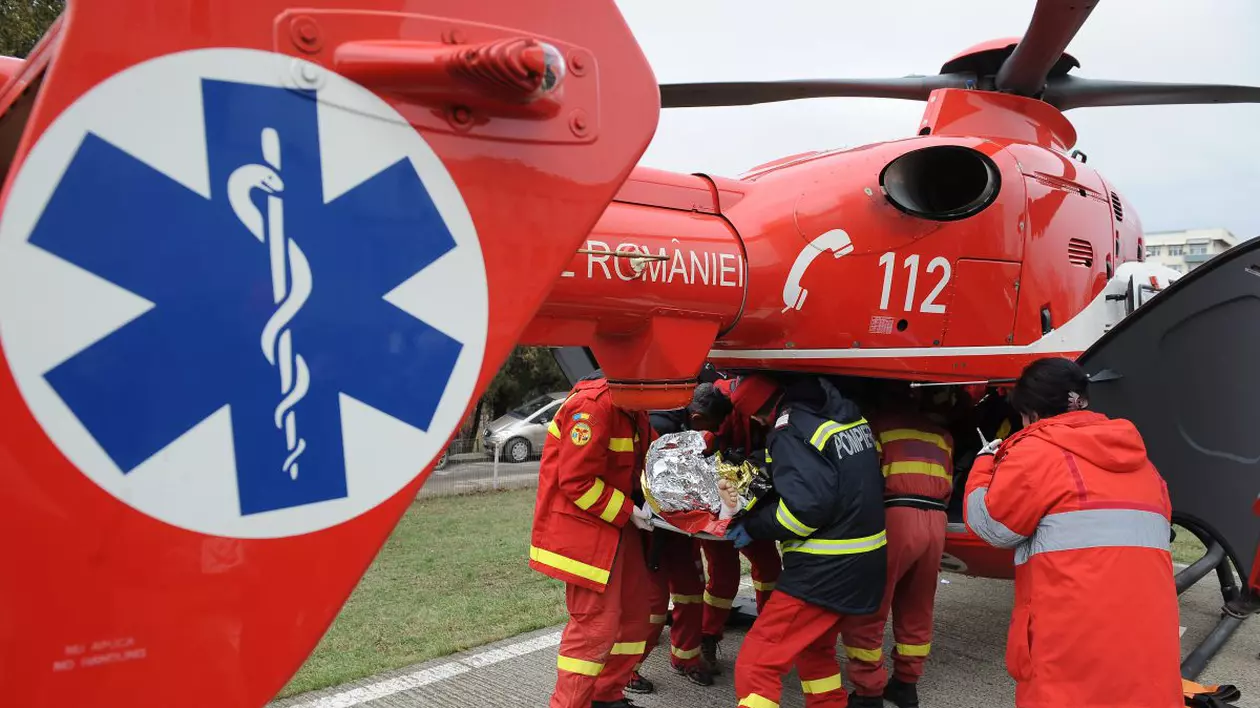 Femeie din Arad rănită într-o explozie