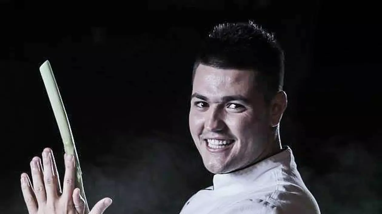 Ciprian Ogarcă, fost câștigător la MasterChef, s-a însurat. Mireasa a avut buchet de mireasă din praz