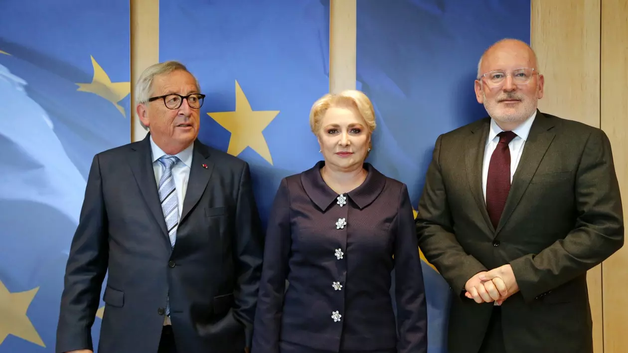 Angajamentul Vioricăi Dăncilă în faţa oficialilor de la Bruxelles: "De a nu avansa reformele controversate din sistemul judiciar și reluarea imediată a dialogului în cadrul MCV"