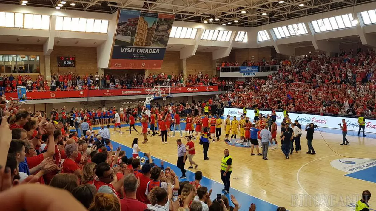 CSU Sibiu - CSU Oradea 1-3 la general, în finala Ligii Naționale de baschet masculin 2019. Oradea, al doilea titlu la rând. Clujul a luat bronzul