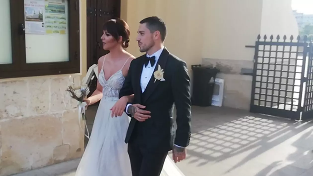 Nicolae Stanciu a făcut nunta la Alba Iulia