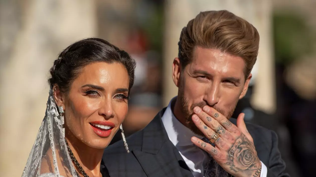 Sergio Ramos a plătit 1 milion de euro ca să-i cânte la nuntă  trupa AC/DC! Imagini de la cununia fotbalistului