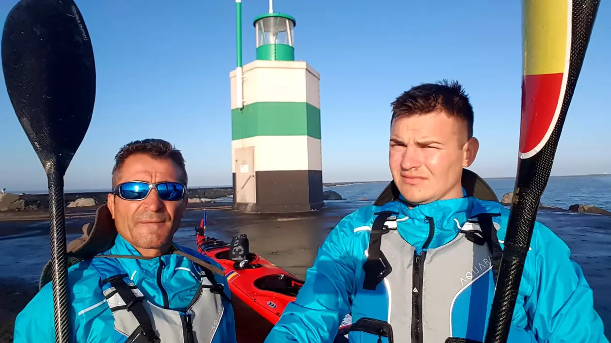 Un viitor polițist a fost într-o expediție unică, de la Marea Nordului până la Marea Neagră A străbătut peste 3.300 de kilometri cu caiacul, pe râurile și fluviile Europei
