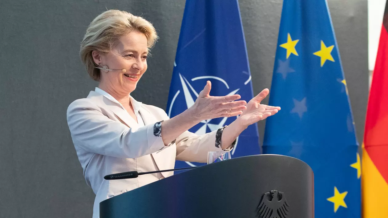 Ursula von der Leyen, președinta Comisiei Europene FOTO: EPA