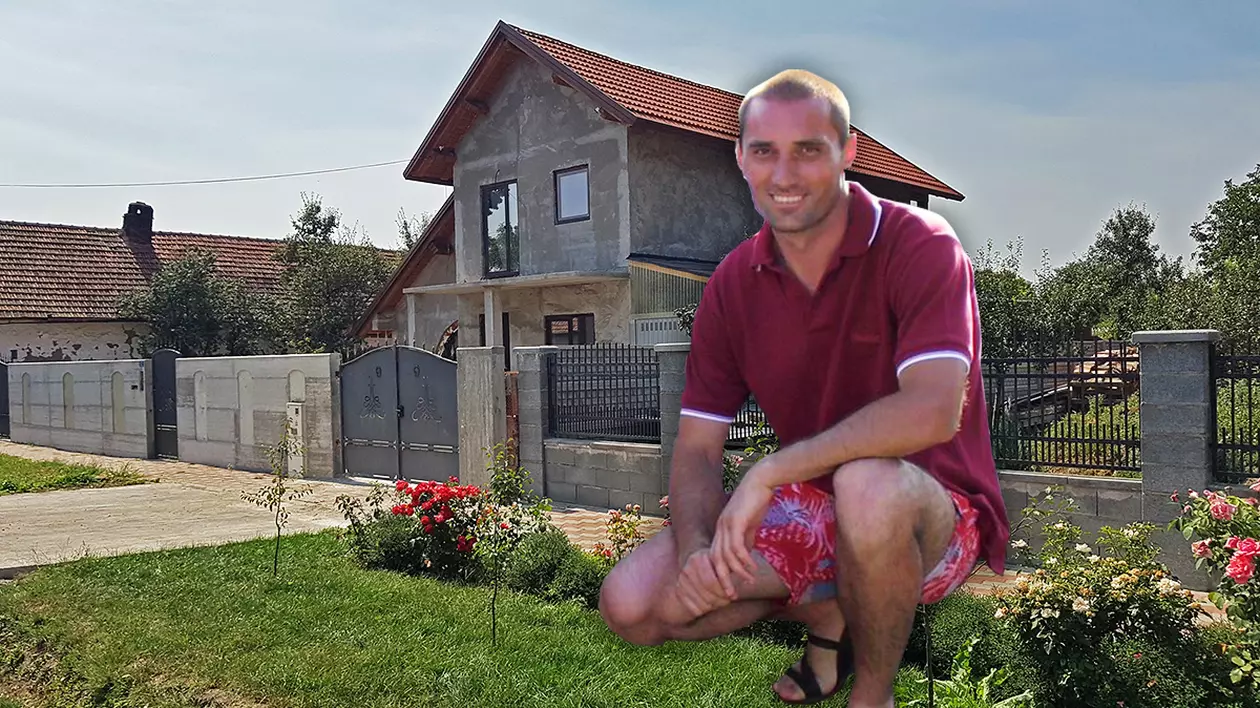 Ionuț, fiul pe care Dincă l-a sunat din arest, își construiește casa visurilor într-un sat din Banat