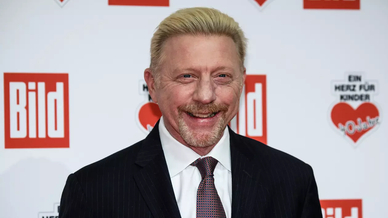 Boris Becker, o legendă a tenisului mondial. FOTO: EPA