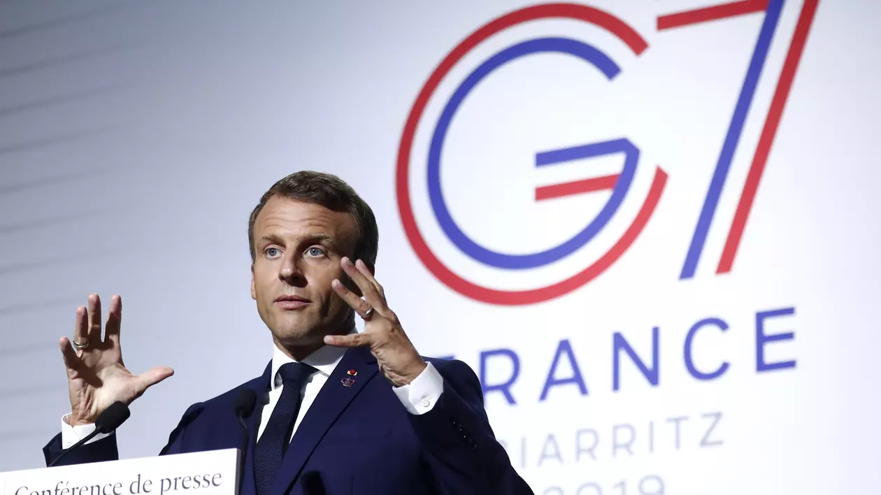Emmanuel Macron: Liderii din G7 au convenit să ajute "cât mai repede ţările lovite" de incendiile din Amazonia