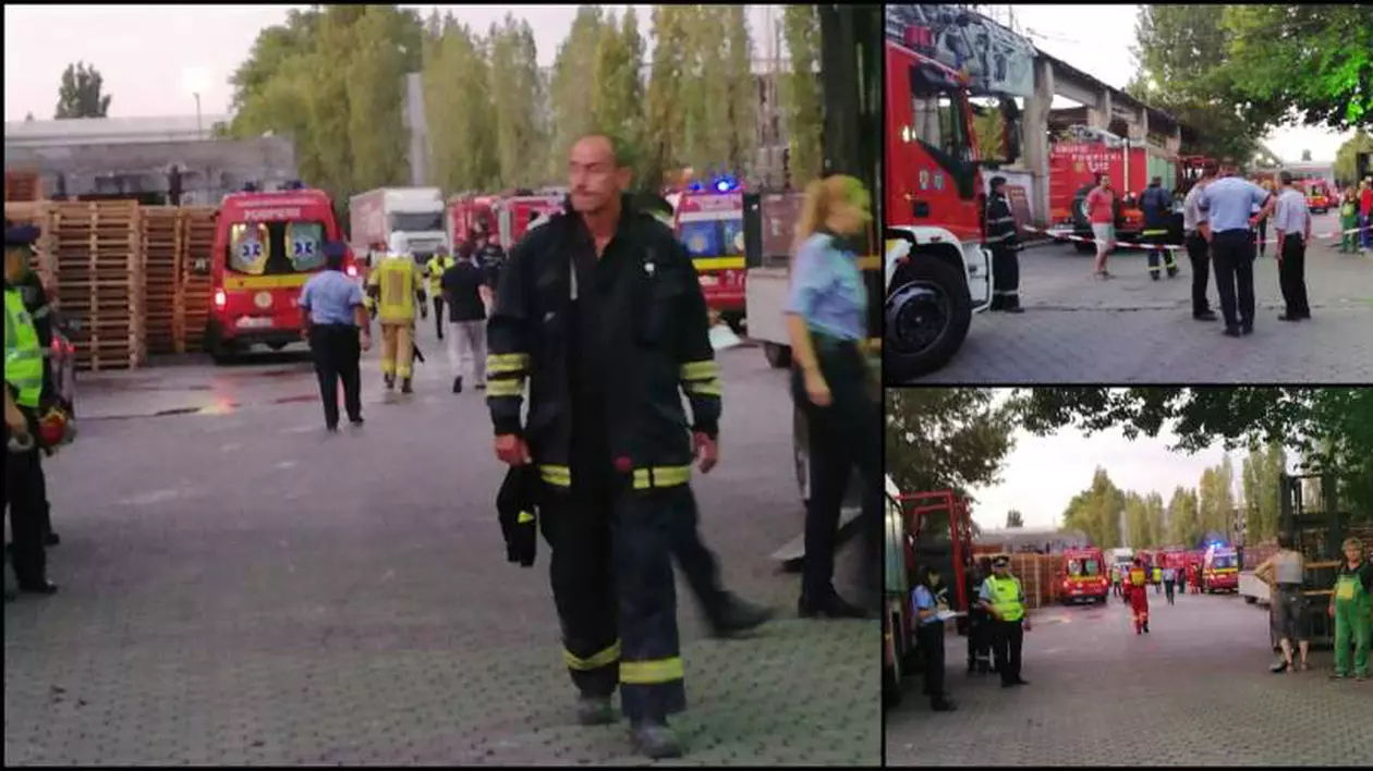 Explozie la o fabrică din București. O femeie a murit, iar alte trei persoane sunt în stare gravă