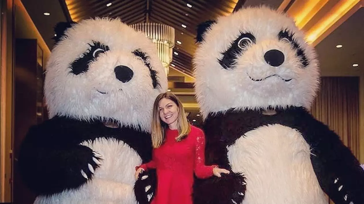 Simona Halep la Wuhan 2019