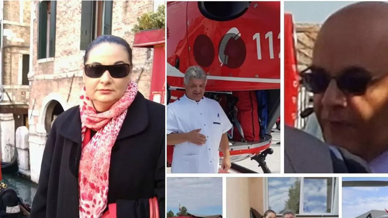 În timp ce publicul și presa internațională elogiază curajul victimelor corupției lui Secureanu, fostul manager de la Malaxa, judecat pentru 1.106 furturi din spital, pozează ca salvator cu echipajele SMURD la inaugurarea heliportului de la Jibou!