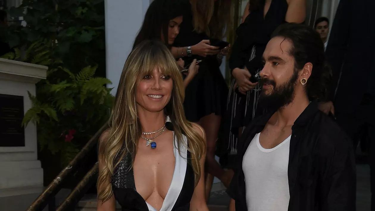 Heidi Klum a primit cadou de la soțul ei o bucată din Zidul Berlinului