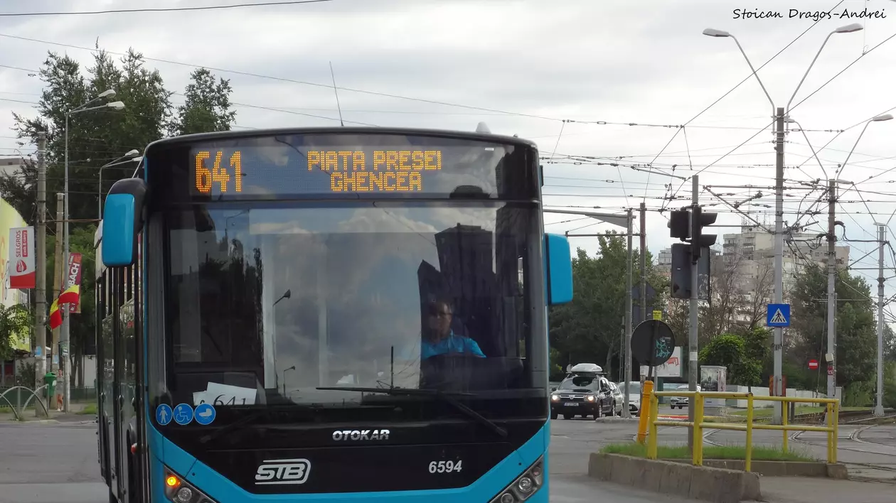 Autobuzele liniei 641 vor circula în ambele sensuri pe Podul Grant, începând de marţi